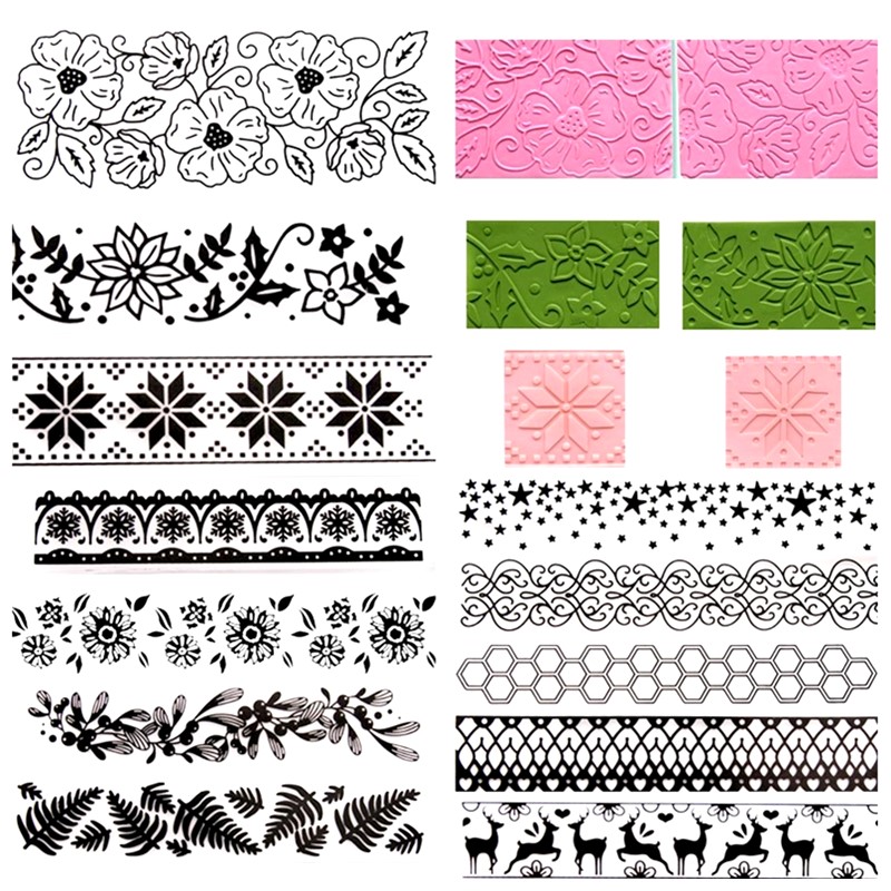Jewelry Making Techniques - Snasan folhas flor estrela renda côncavo