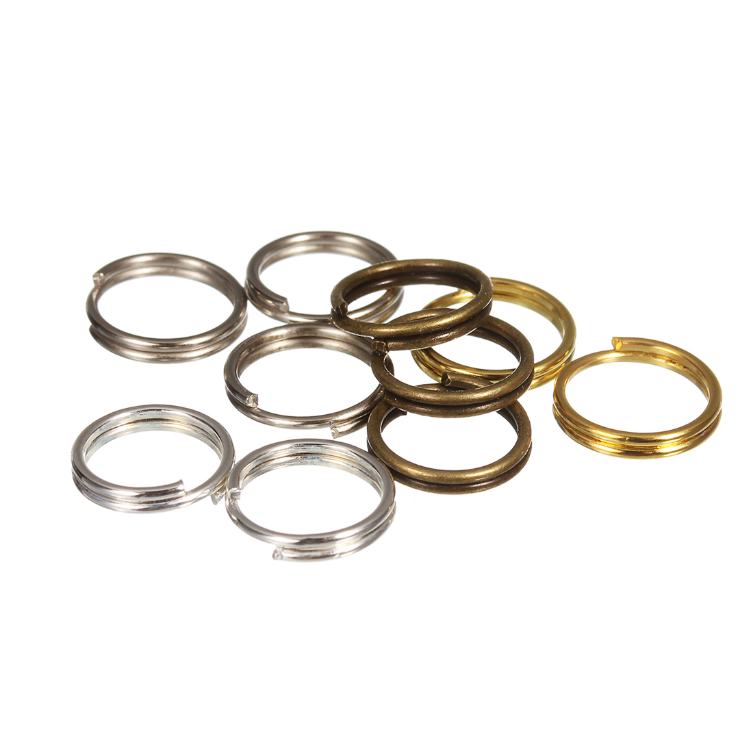 Jewelry Making Jump Rings - 50-200 peças de argolas de metal
