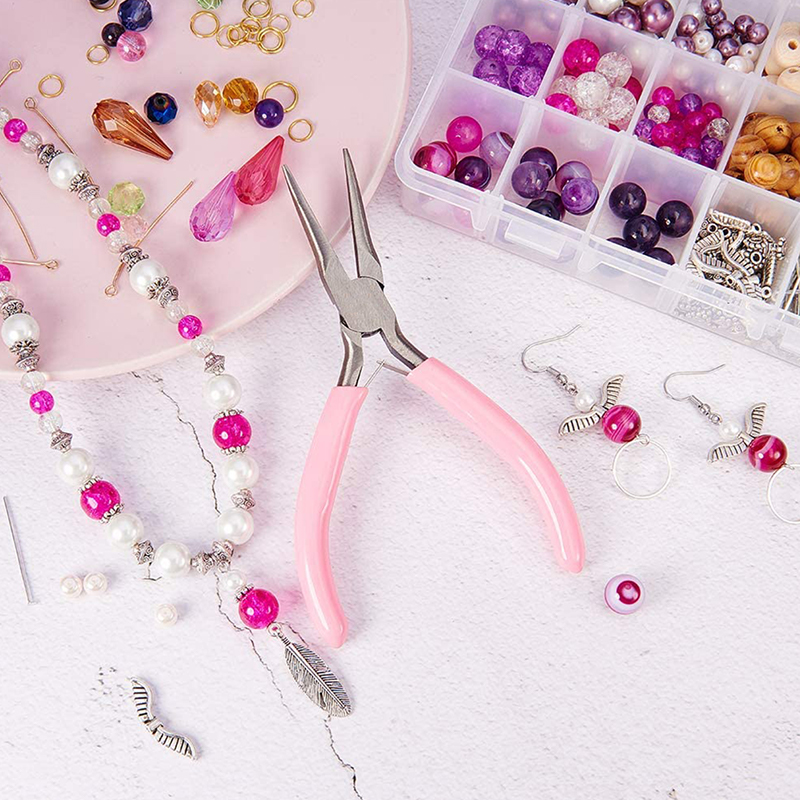 Jewelry Making Needle Nose Pliers - Alicate Mini Atacado: Alicates Diagonais, de