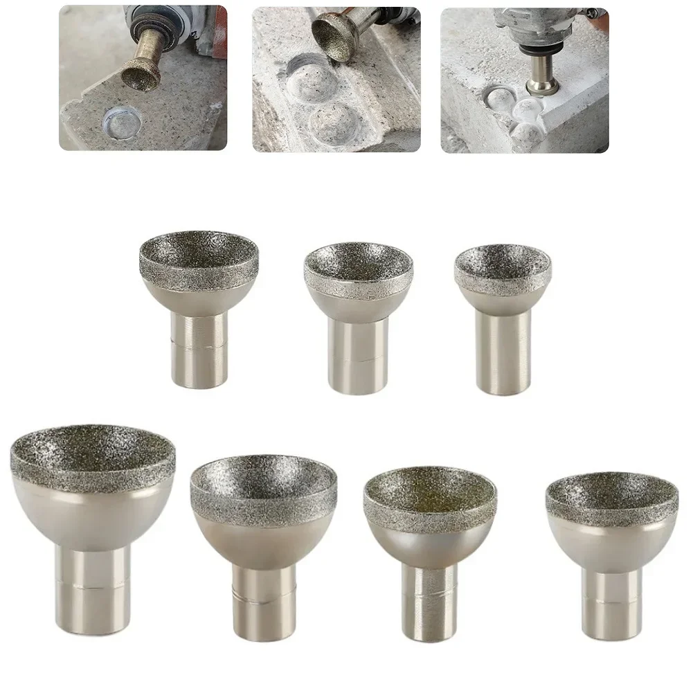 Jewelry Making Rotary Tool - Broca Esférica de Diamante 20-50mm para