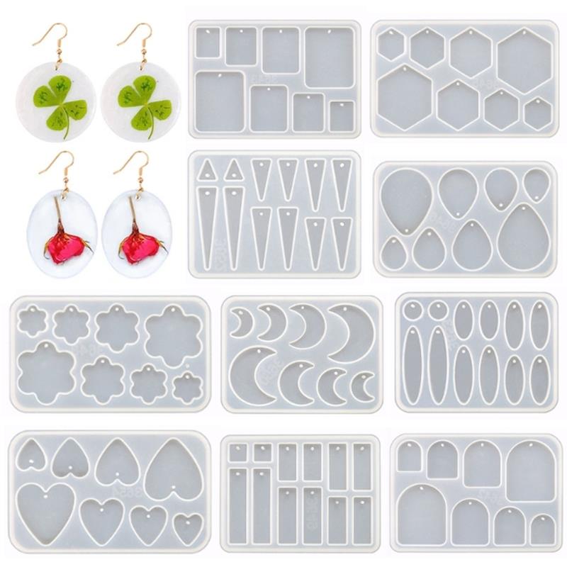 Jewelry Making Techniques - Molde De Brinco De Silicone Para