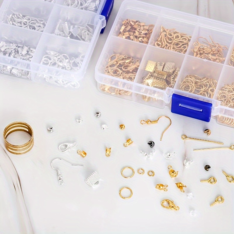 Jewelry Making Jump Rings - Kit de 1420 Peças para Fabricação