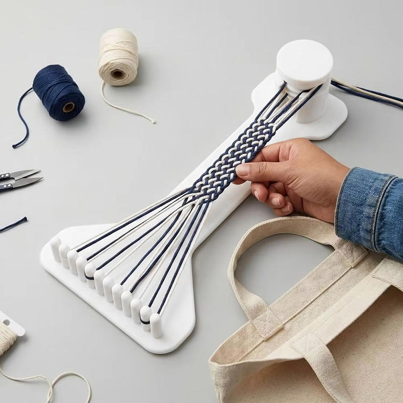 Jewelry Making Techniques - Suporte ajustável para trançar cordas, impresso