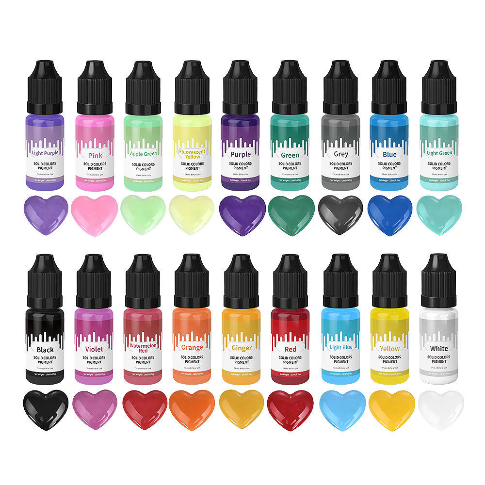 18 cores 10ml macaron sólido p - Jewelry Making Techniques avaliação e preço