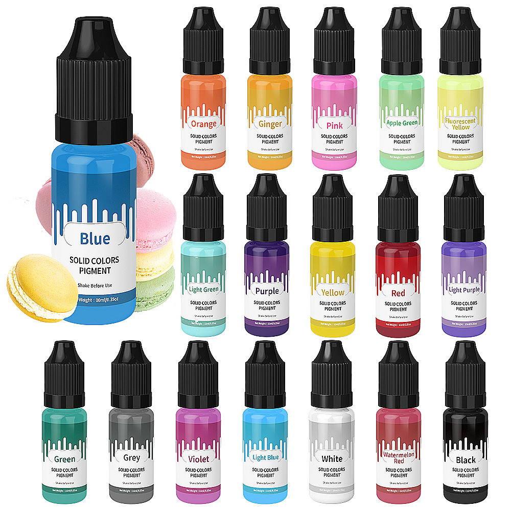 18 cores 10ml macaron sólido p - Jewelry Making Techniques avaliação e preço