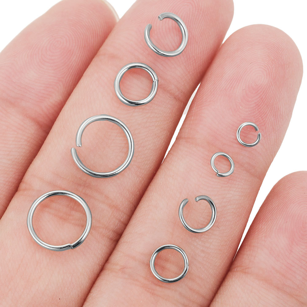 1200 peças de anéis de salto d - Jewelry Making Jump Rings avaliação e preço