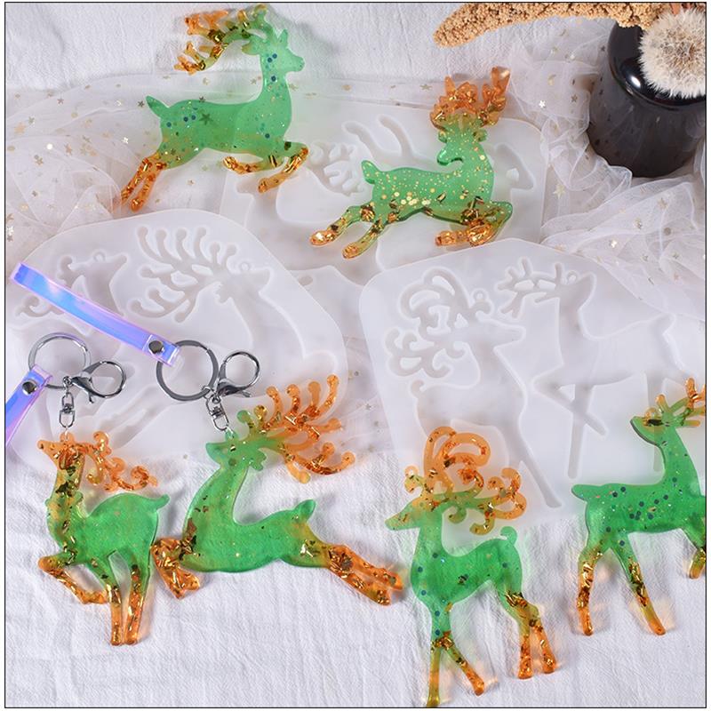 Molde de resina epóxi de alce  - Jewelry Making Techniques avaliação e preço