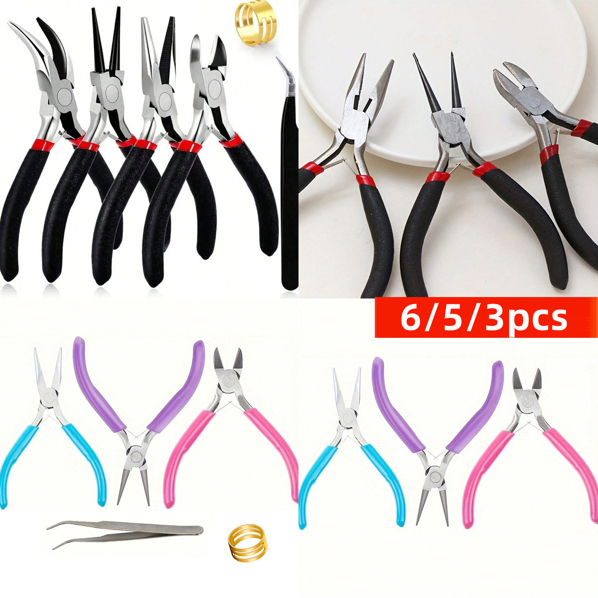 Conjunto de ferramentas para f - Jewelry Making Needle Nose Pliers avaliação e preço