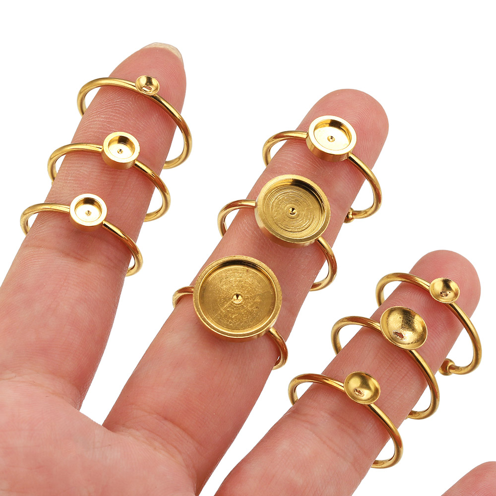 10 peças de Aço Inoxidável, Ba - Jewelry Making With Stones avaliação e preço