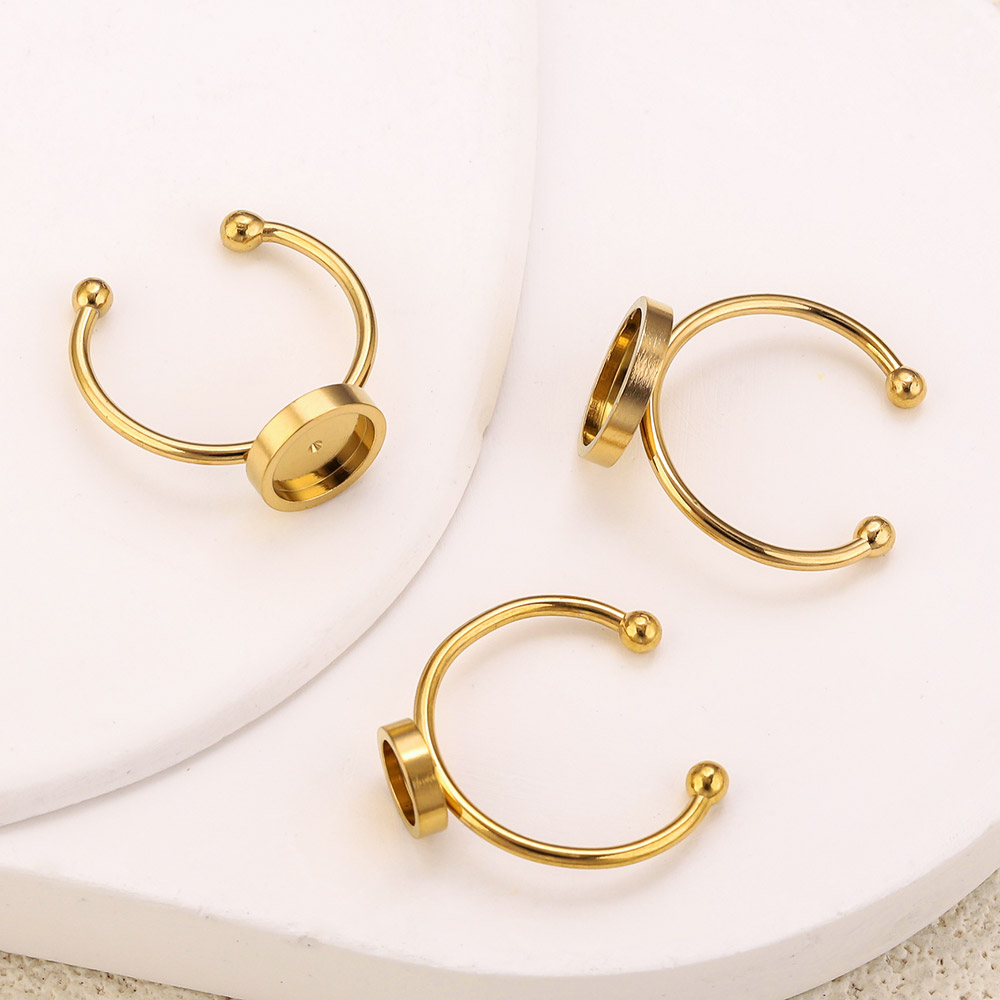 10 peças de Aço Inoxidável, Ba - Jewelry Making With Stones avaliação e preço