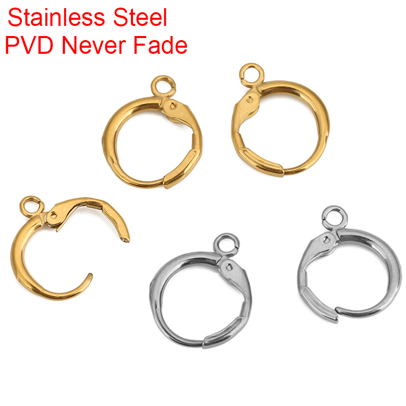 10 peças ganchos de brincos de - Jewelry Making Pins avaliação e preço