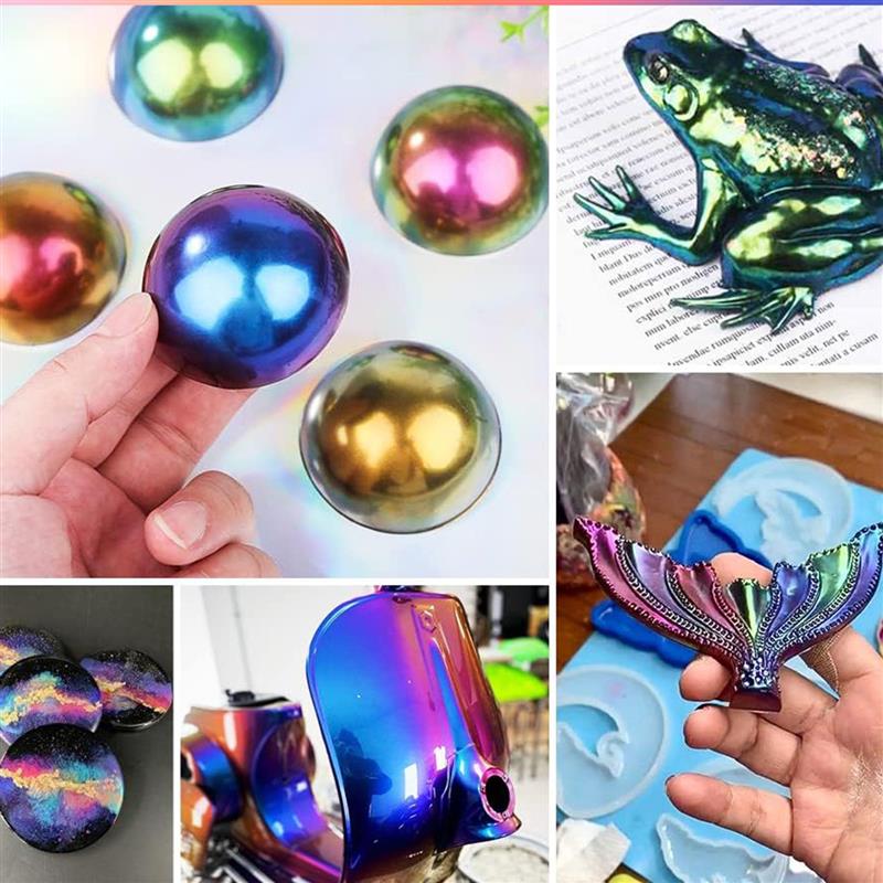 Camaleão Mica Pó para Nail Art - Jewelry Making Techniques avaliação e preço