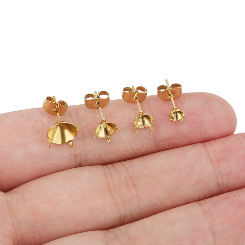 20 peças de Bases para Brincos - Jewelry Making With Stones avaliação e preço