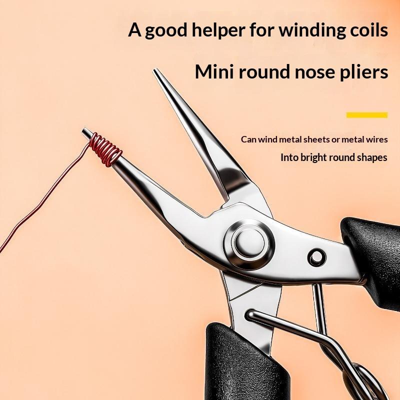 Alicate de Bico Curvo Mini em  - Jewelry Making Needle Nose Pliers avaliação e preço