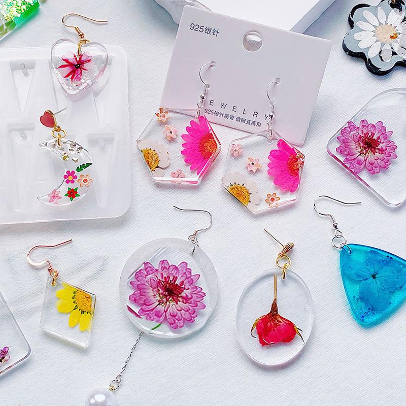 Molde De Brinco De Silicone Pa - Jewelry Making Techniques avaliação e preço