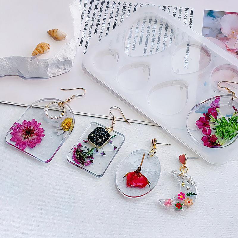 Molde De Brinco De Silicone Pa - Jewelry Making Techniques avaliação e preço