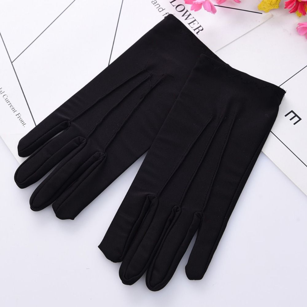 Luvas de algodão branco macio  - Jewelry Making Gloves avaliação e preço