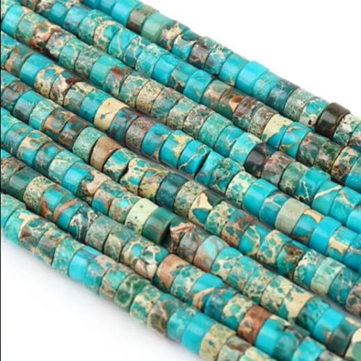 Contas de Turquesa Natural Emp - Jewelry Making With Stones avaliação e preço