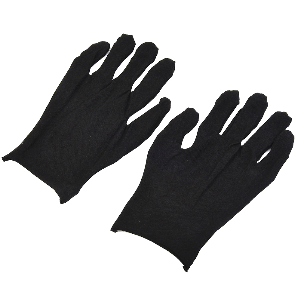 12 pares luvas de algodão pret - Jewelry Making Gloves avaliação e preço