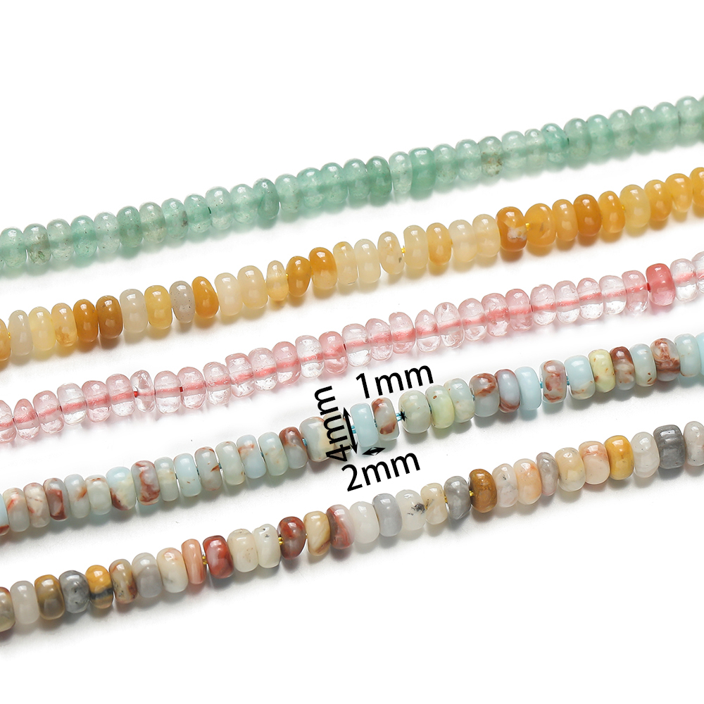 1 Fio de Contas Redondas Plana - Jewelry Making With Stones avaliação e preço
