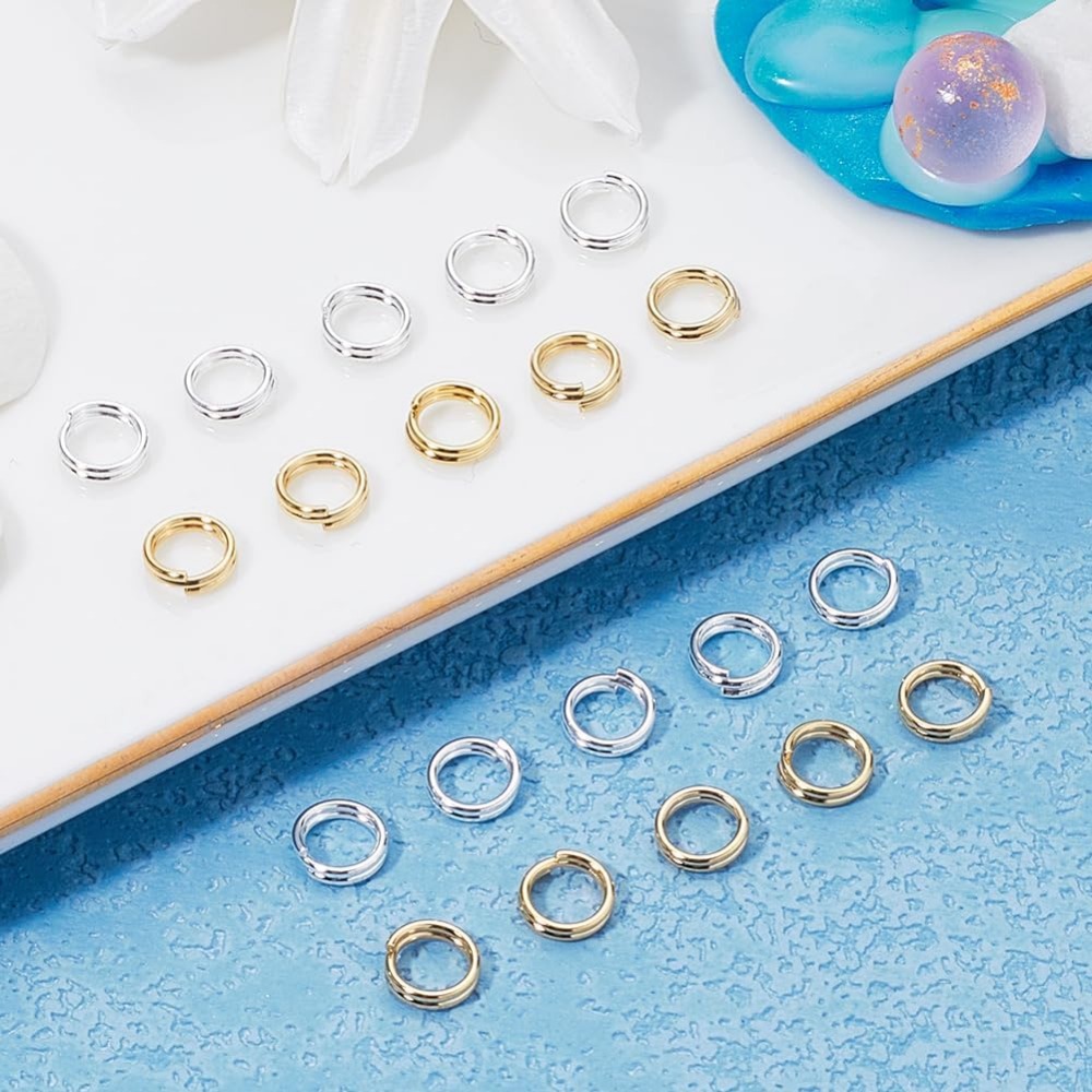 1 caixa 80 peças anel de salto - Jewelry Making Jump Rings avaliação e preço