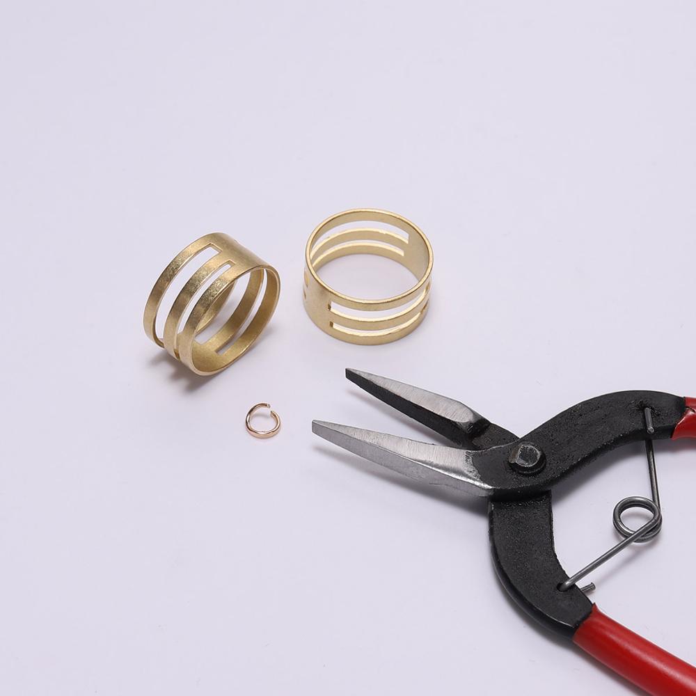 Anel de salto de bronze aberto - Jewelry Making Rotary Tool avaliação e preço