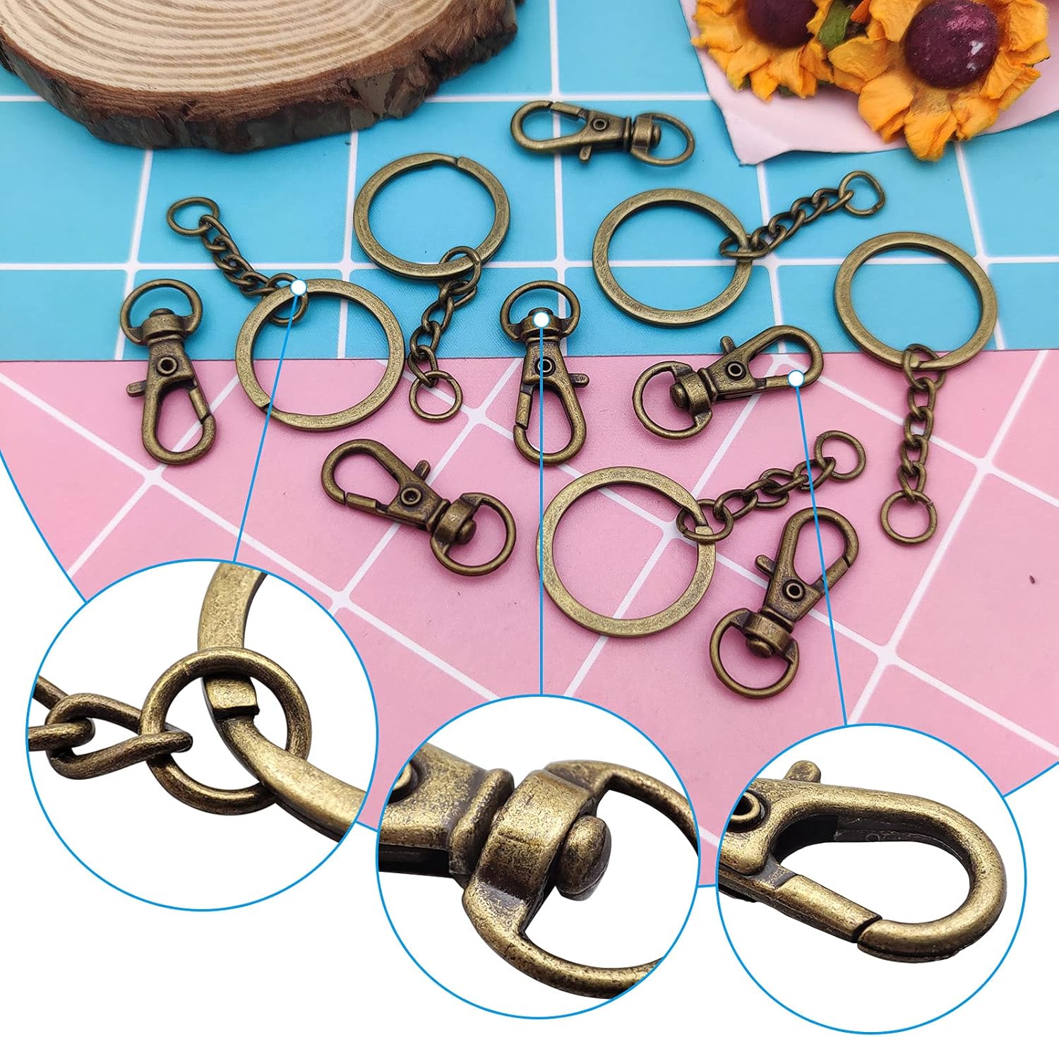 Conjunto de 15/30 Peças: Chave - Jewelry Making Jump Rings avaliação e preço