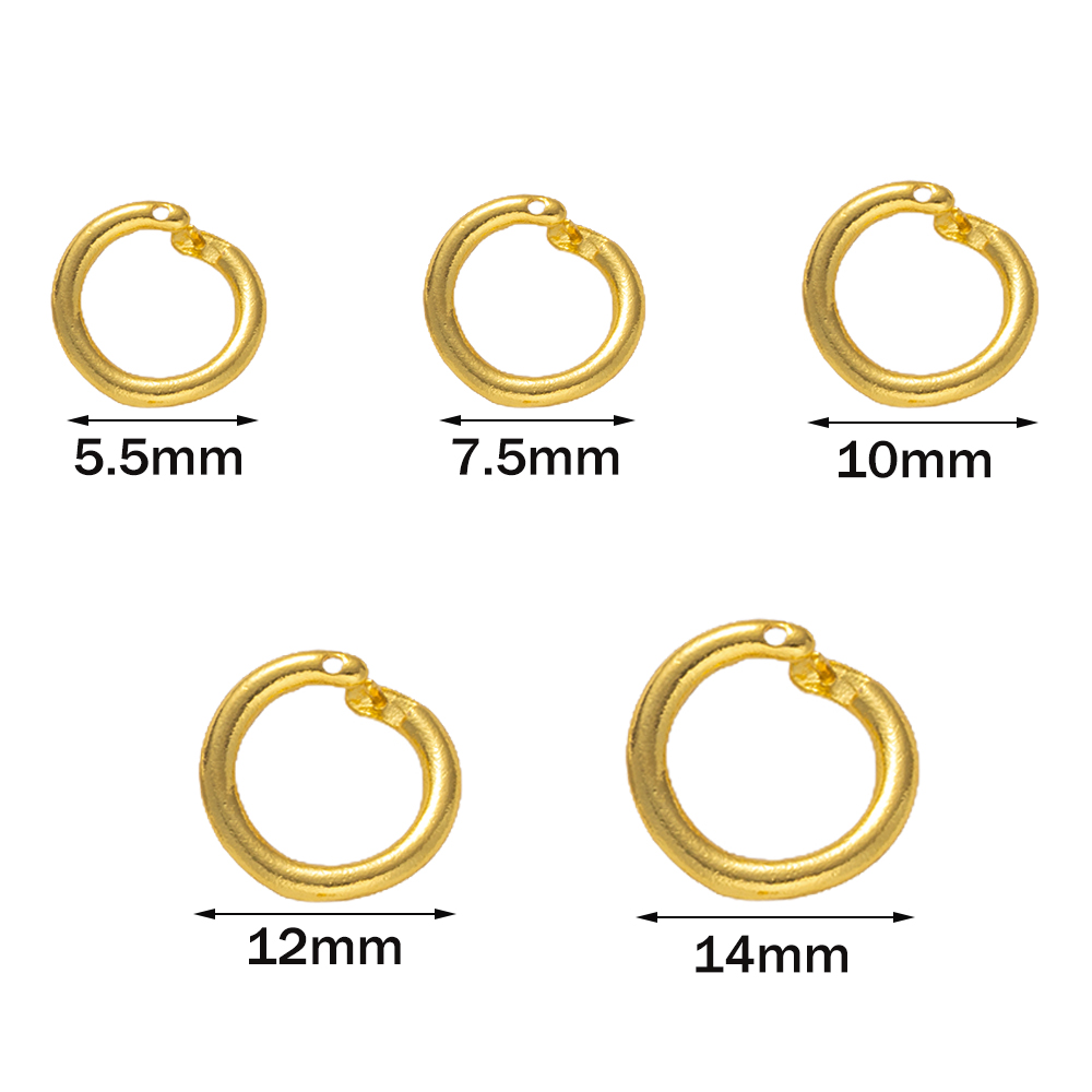 10 peças de Conectores de Argo - Jewelry Making Jump Rings avaliação e preço