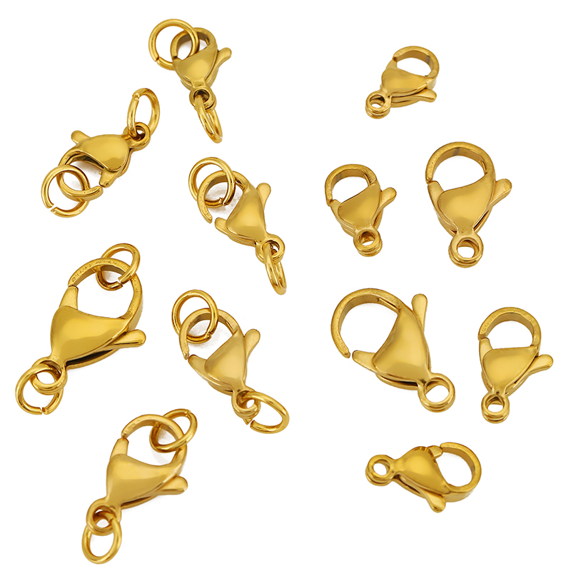 20 Peças de Fechos de Lagosta  - Jewelry Making Jump Rings avaliação e preço