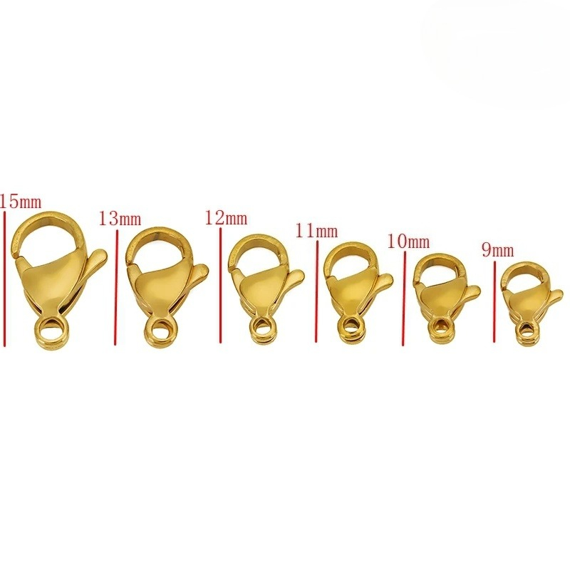 20 Peças de Fechos de Lagosta  - Jewelry Making Jump Rings avaliação e preço